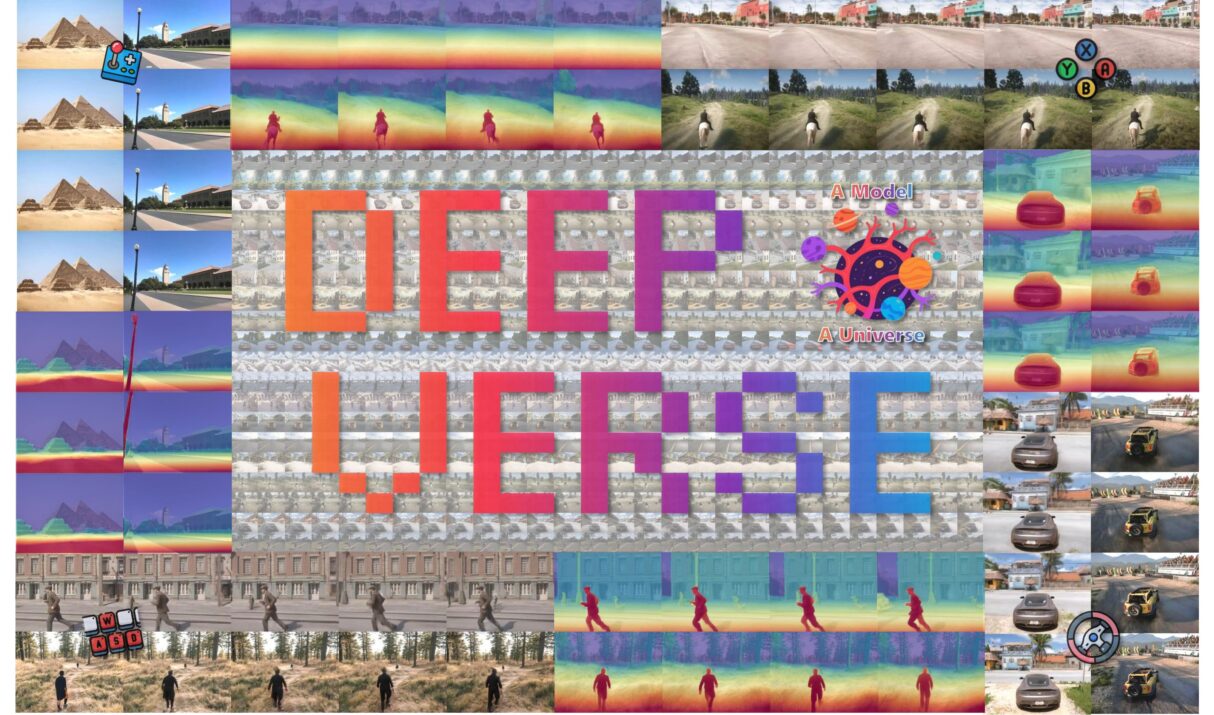 🎮🌌 🎮🌌 DeepVerse: Crafting Infinite Game Worlds with 4D Autoregressive Video Generation (Generate game from the game scene)